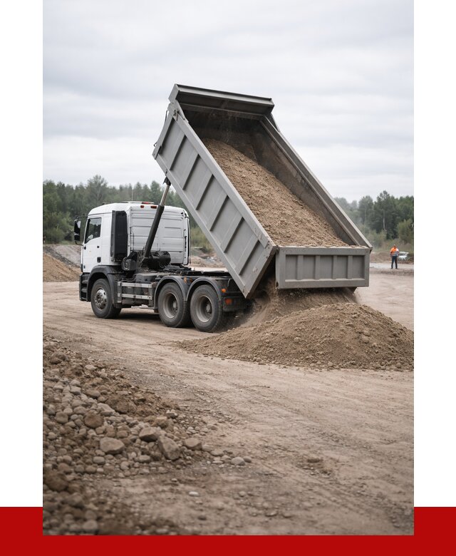 Доставка самосвалом 15 кубов в Тамбове от 6600 руб. | ПРОНЕРУДТмб