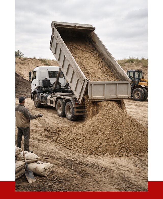 Доставка самосвалом 20 кубов в Тамбове от 7616 р. | ПРОНЕРУДТмб