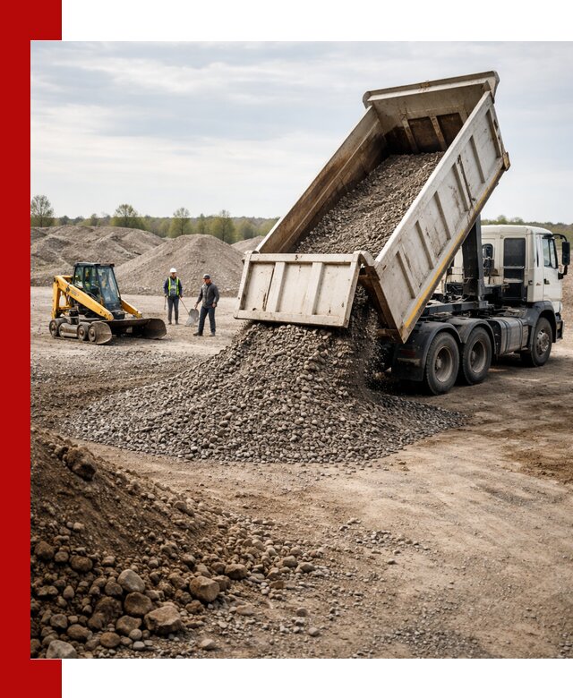 Доставка самосвалом 25 м³ в Тамбове быстро и надежно