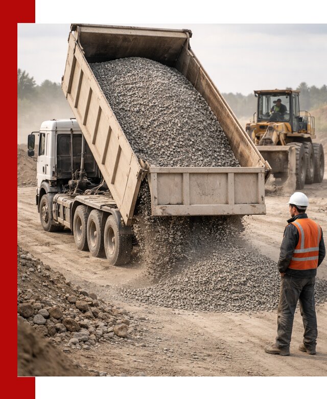 Доставка самосвалом 40 кубов цемента и сыпучих в Тамбове