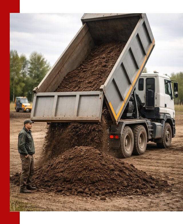Аренда самосвала с водителем в Тамбове для сыпучих грузов и навоза