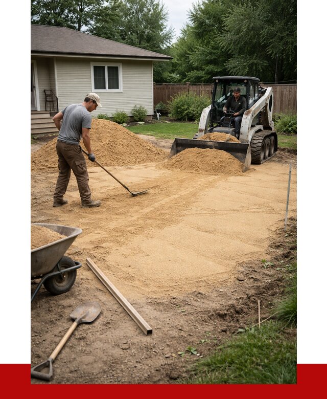 Отсыпка участка песком в Тамбове, от 2539 р., ПРОНЕРУДТмб